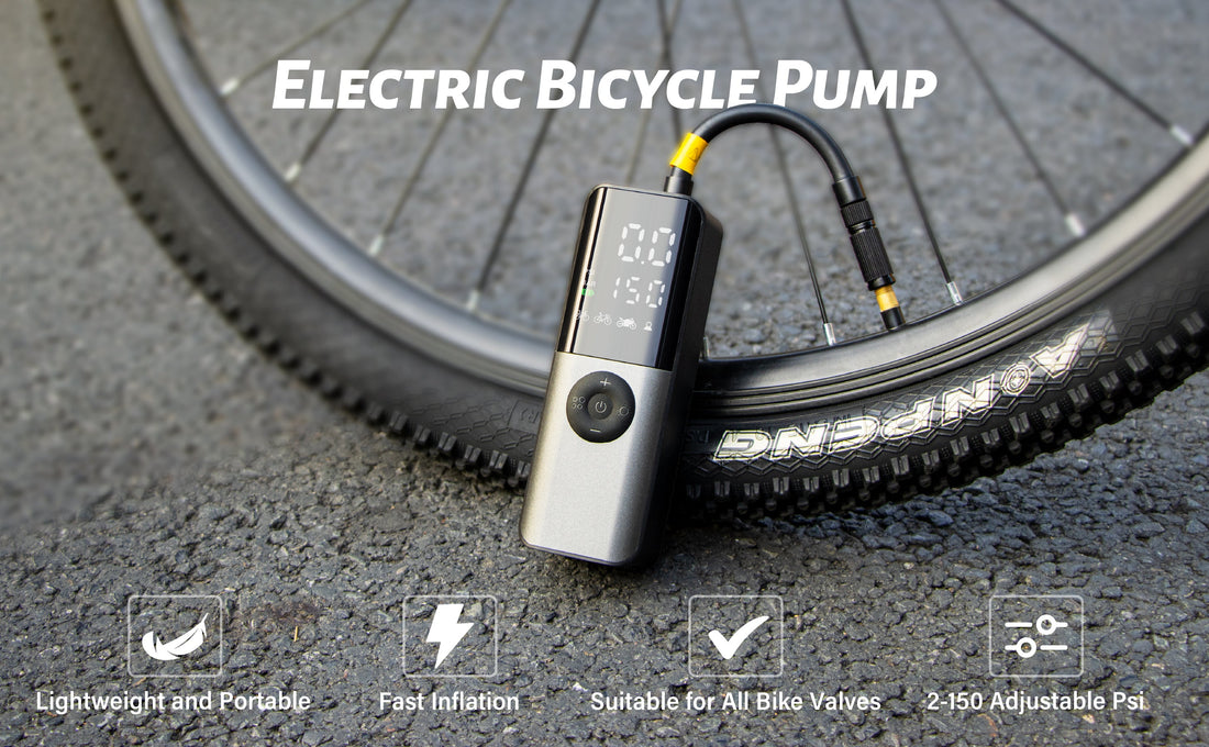 Why the GPUTEK Electric Bike Pump is Your Ultimate Cycling Lifesaver?