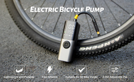 Why the GPUTEK Electric Bike Pump is Your Ultimate Cycling Lifesaver?