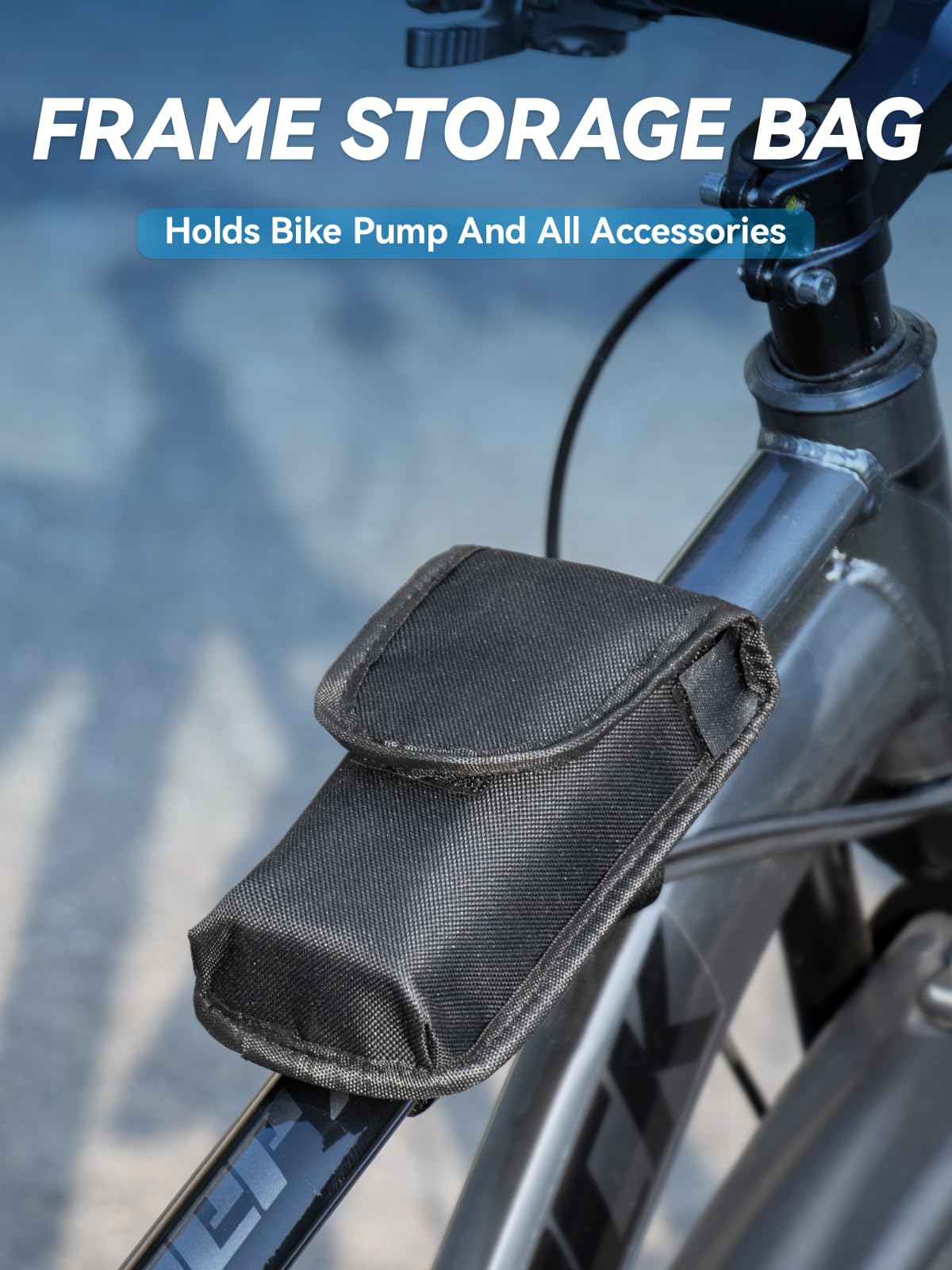HT10 Bike Tire Electric Air Pump: Fast Inflation Portable Bicycle Pump for Presta and Schrader Valve, 150 Psi High Pressure Tire Inflator with Digital Gauge for Road Bike, Mountain Bike, E-Bike